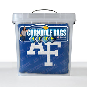 Air Force Academy Cornhole Bags - 4 Pack Blue