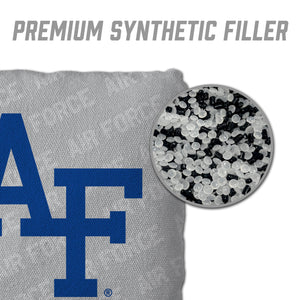 Air Force Academy Cornhole Bags -  4 Pack Gray