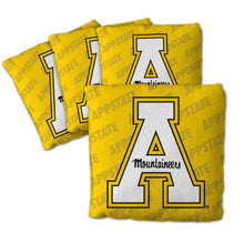 Appalachian State Mountaineers Cornhole Bags  4 Pack - Yellow