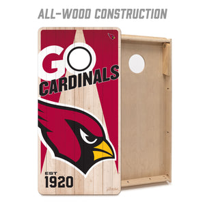 Arizona Cardinals 2'x4' Cornhole Game with Bags