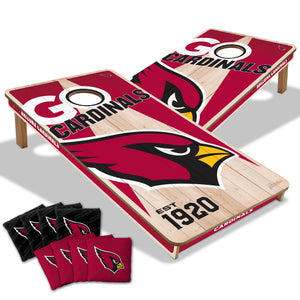 Arizona Cardinals 2'x4' Cornhole Game with Bags