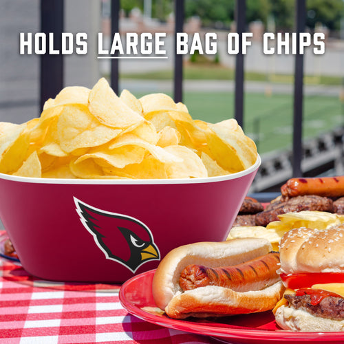 Arizona Cardinals Large Party Bowl