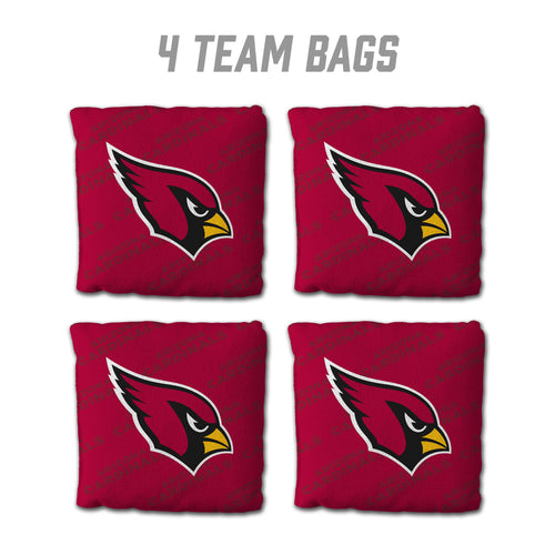 Arizona Cardinals Cornhole Bags 4 Pack - Red