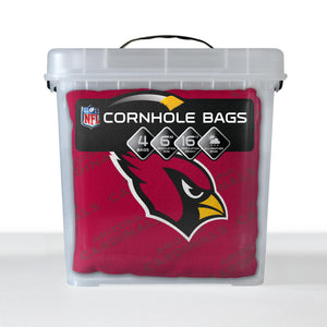 Arizona Cardinals Cornhole Bags 4 Pack - Red