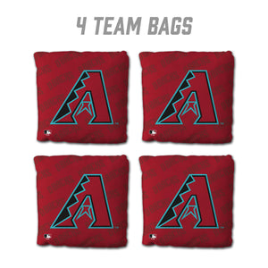 Arizona Diamondbacks Cornhole Bags -  4 Pack Red