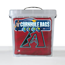 Arizona Diamondbacks Cornhole Bags -  4 Pack Red