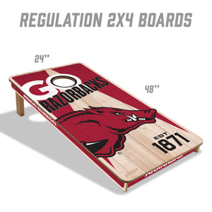 Arkansas Razorbacks 2'x4' Cornhole Game with Bags