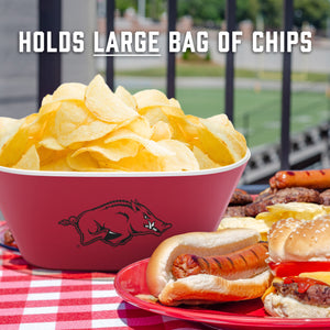 Arkansas Razorbacks Large Party Bowl