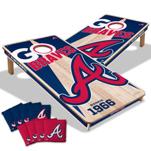 Atlanta Braves 2'x4' Cornhole Game with Bags