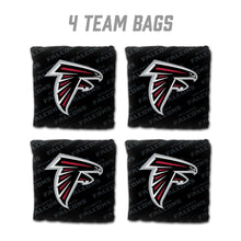 Atlanta Falcons Cornhole Bags 4 Pack - Black