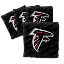 Atlanta Falcons Cornhole Bags 4 Pack - Black
