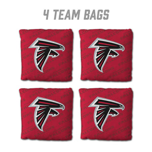 Atlanta Falcons Cornhole Bags 4 Pack - Red