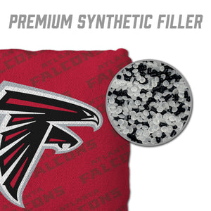 Atlanta Falcons Cornhole Bags 4 Pack - Red