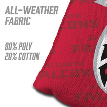 Atlanta Falcons Cornhole Bags 4 Pack - Red