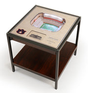 Auburn Tigers 25-Layer StadiumViews Lighted End Table - Jordan-Hare Stadium