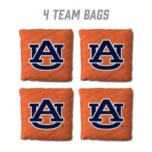 Auburn Tigers Cornhole Bags  4 Pack - Orange