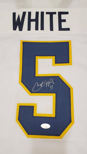 Pat White WVU Mountaineers Autographed Jersey