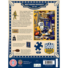 West Virginia Mountaineers Locker Room 500 Piece Puzzle