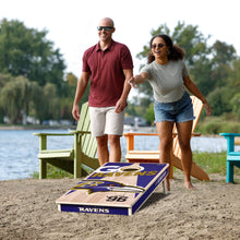 Baltimore Ravens 2'x4' Cornhole Game with Bags