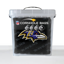 Baltimore Ravens Cornhole  Bags 4 Pack - Black