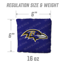 Baltimore Ravens Cornhole Bags 4 Pack - Purple