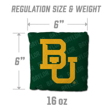 Baylor Bears Cornhole Bags  4 Pack - Green