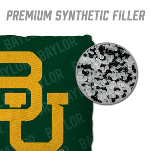 Baylor Bears Cornhole Bags  4 Pack - Green