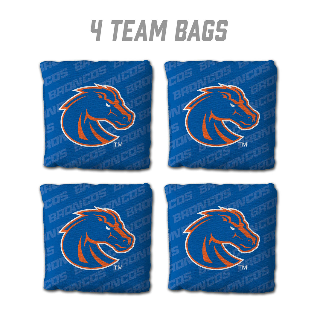 Boise State Broncos Cornhole Bags  4 Pack - Blue