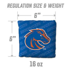 Boise State Broncos Cornhole Bags  4 Pack - Blue