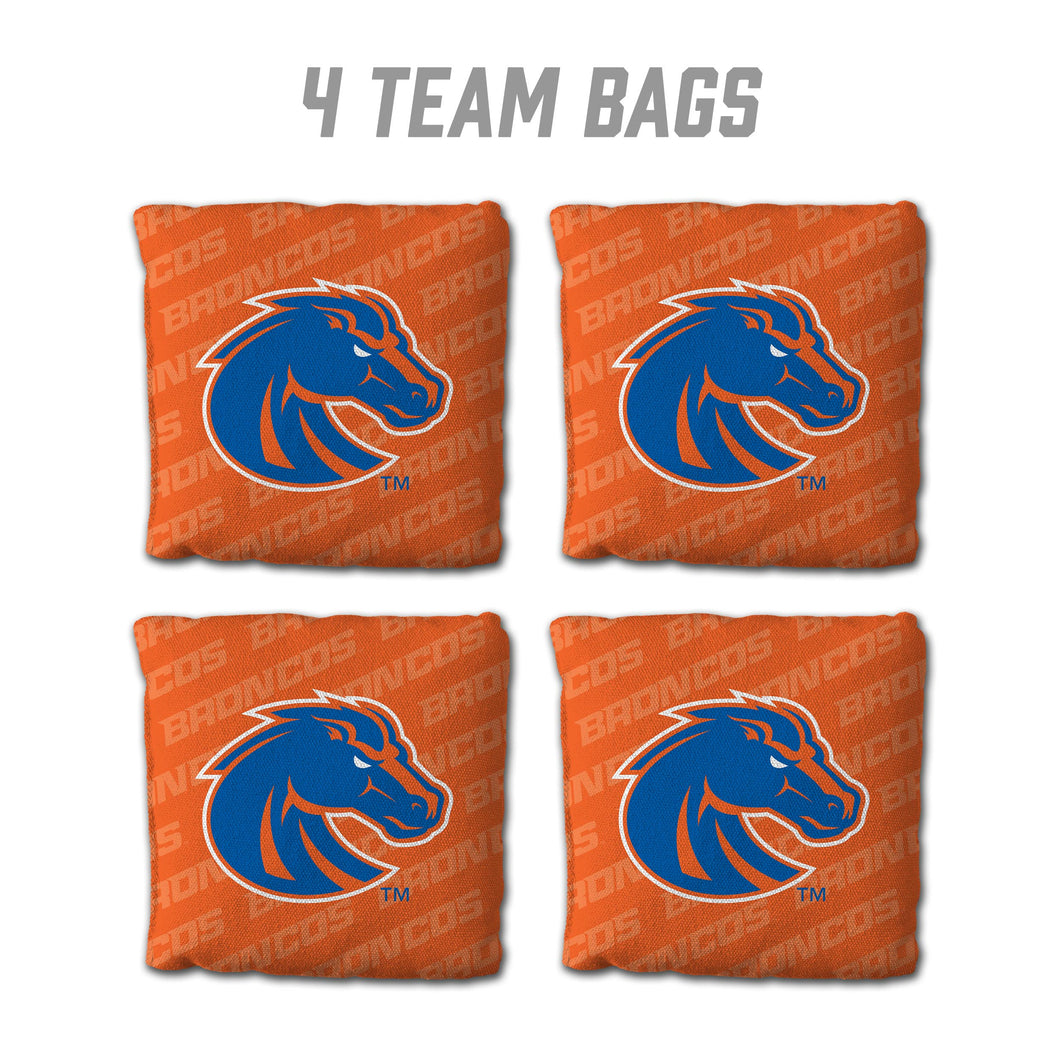 Boise State Broncos Cornhole Bags  4 Pack - Orange