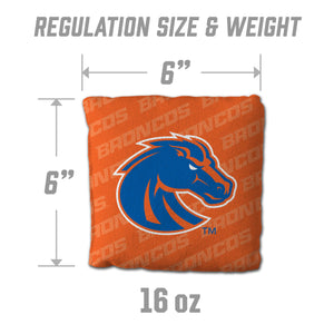 Boise State Broncos Cornhole Bags  4 Pack - Orange