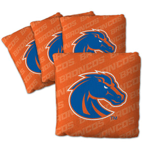 Boise State Broncos Cornhole Bags  4 Pack - Orange