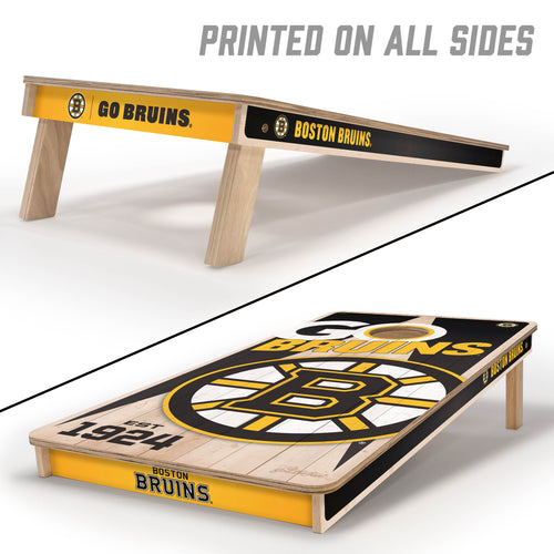 Boston Bruins 2'x4' Cornhole Game with Bags