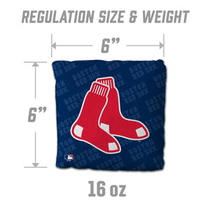 Boston Red Sox Cornhole Bags 4 Pack - Blue