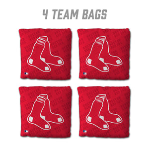 Boston Red Sox Cornhole Bags 4 Pack - Red