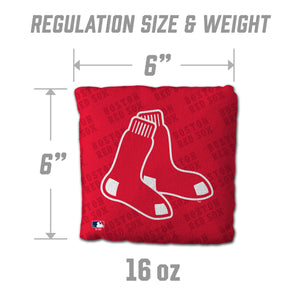 Boston Red Sox Cornhole Bags 4 Pack - Red