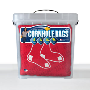 Boston Red Sox Cornhole Bags 4 Pack - Red