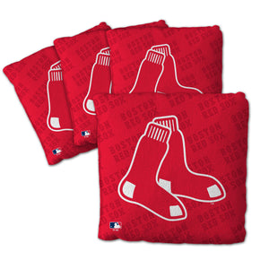 Boston Red Sox Cornhole Bags 4 Pack - Red