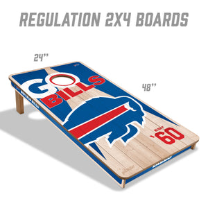 Buffalo Bills 2'x4' Cornhole Game with Bags