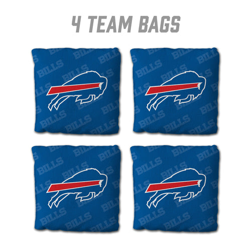 Buffalo Bills Cornhole  Bags 4 Pack - Blue