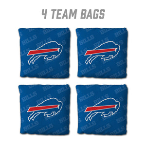 Buffalo Bills Cornhole  Bags 4 Pack - Blue