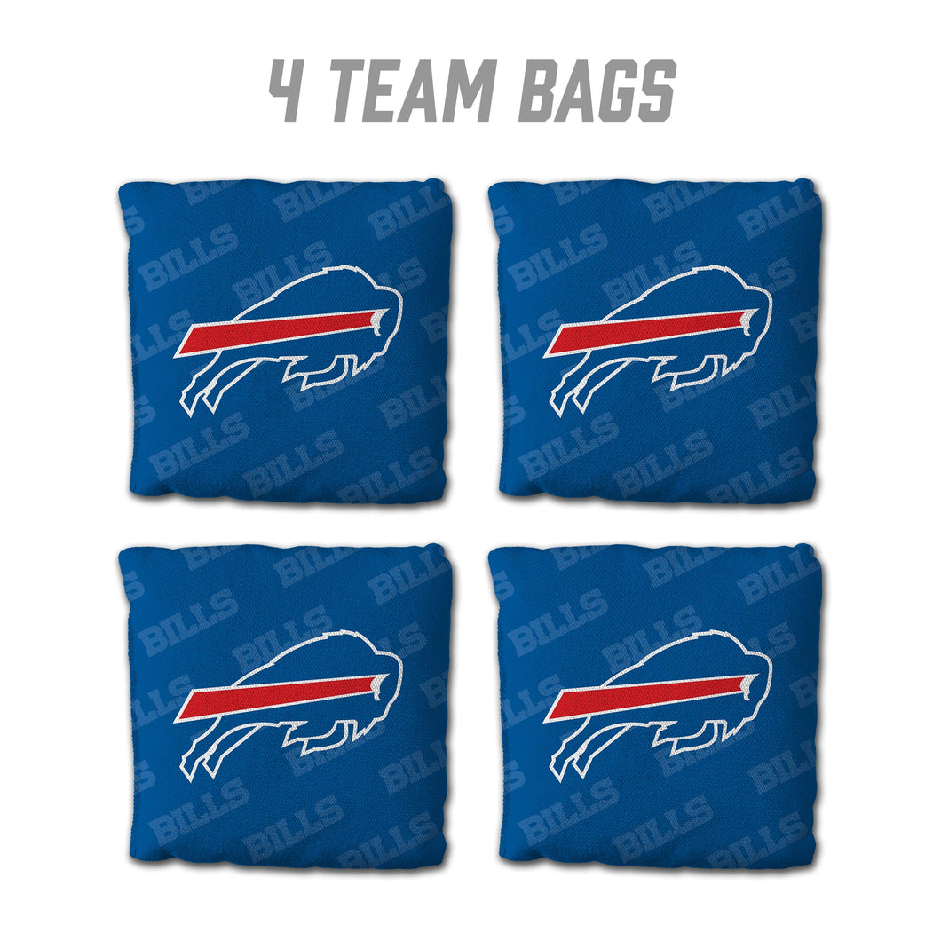 Buffalo Bills Cornhole  Bags 4 Pack - Blue