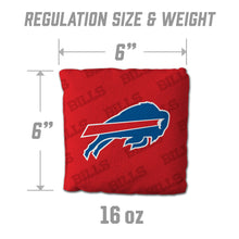 Buffalo Bills Cornhole  Bags 4 Pack - Red