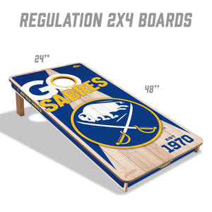 Buffalo Sabres 2'x4' Cornhole Game with Bags