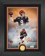 Joe Burrow Cincinnati Bengals Legends Bronze Coin Photo Mint