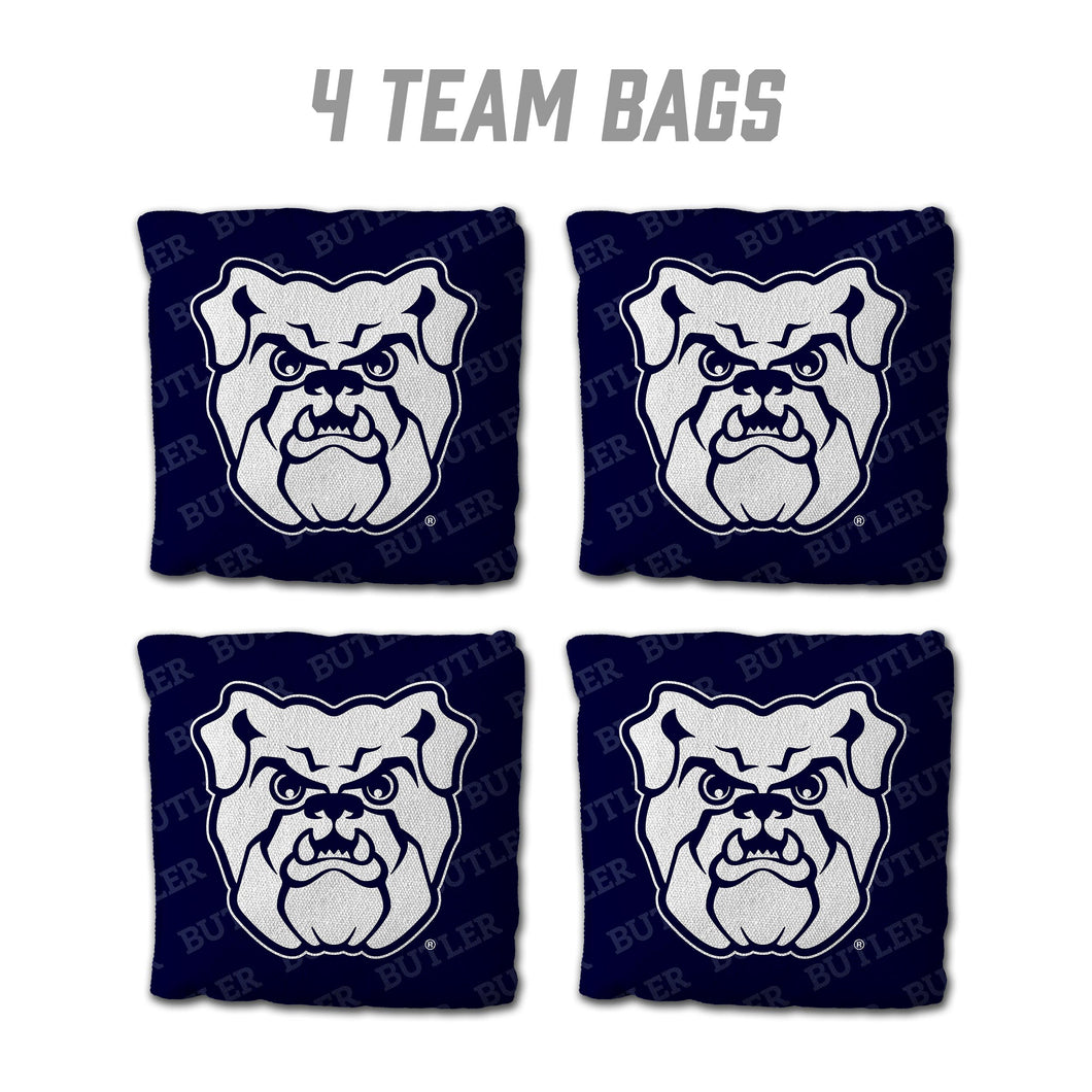 Butler Bulldogs Cornhole Bags  4 Pack - Blue