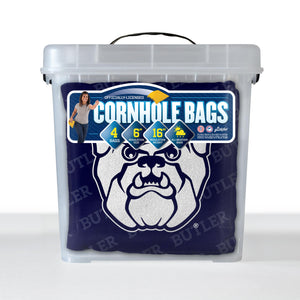 Butler Bulldogs Cornhole Bags  4 Pack - Blue