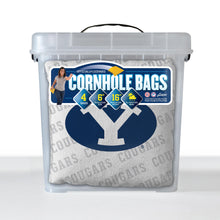 BYU Cougars Cornhole Bags  4 Pack - White