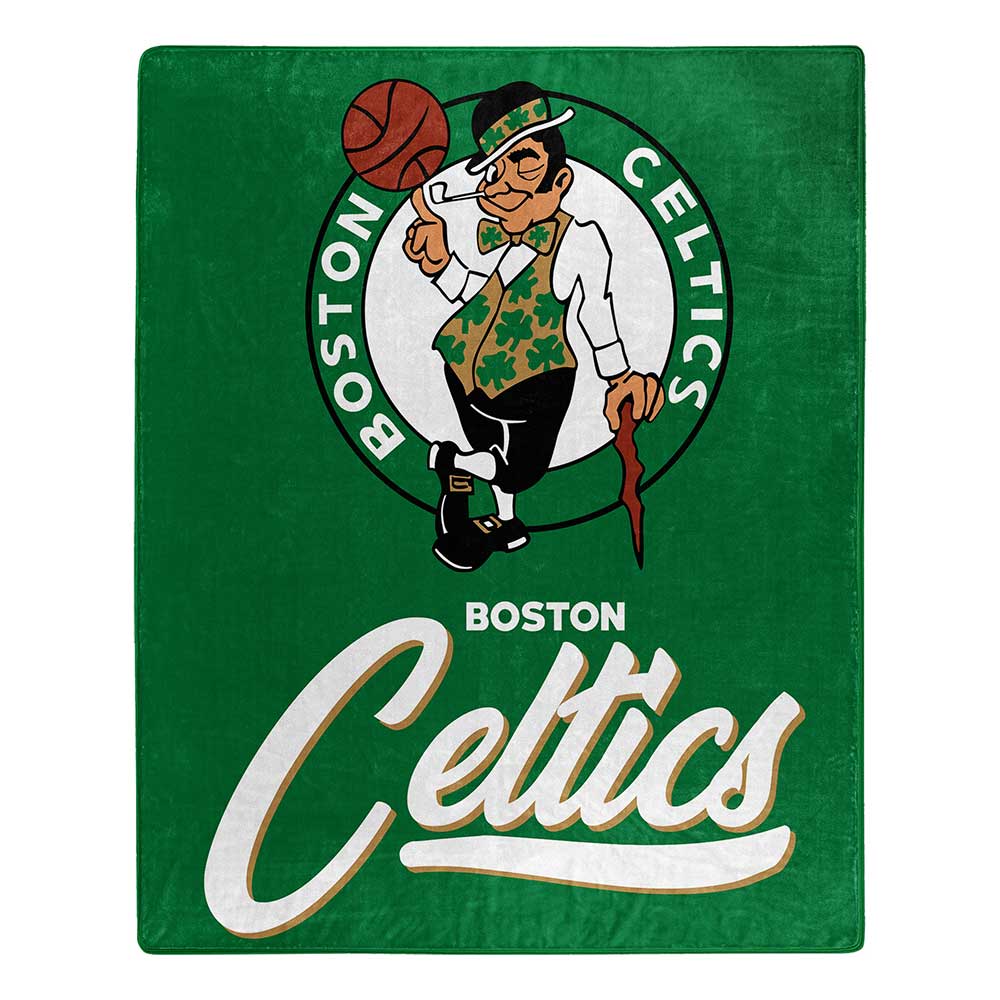 Boston Celtics Plush Throw Blanket -  50
