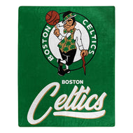 Boston Celtics Plush Throw Blanket -  50"x60"